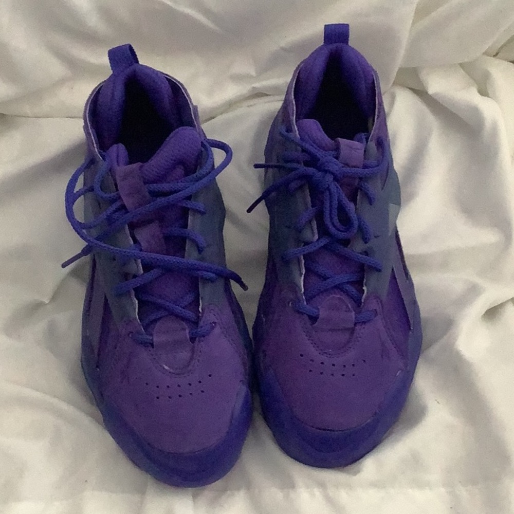 Brand New WomenReebok Cardi B Purple sneakers Size 7.5